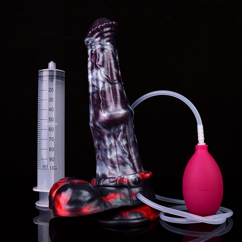 Lewis the Dark Mane β Ejaculating Horse Dildo