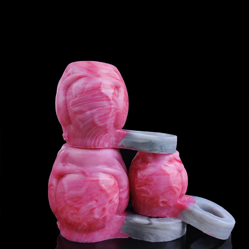 Raafe - Dog Knot Penis Enlargement Scrotum Cock Ring