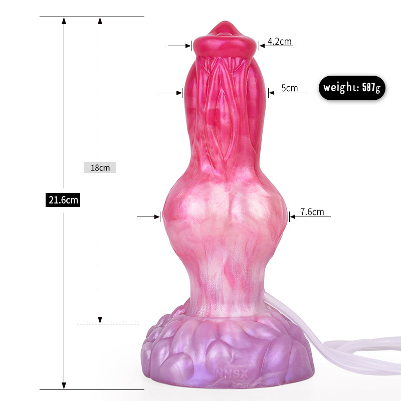 Turuk - Squirting Dog Dildo, Knotted Canine