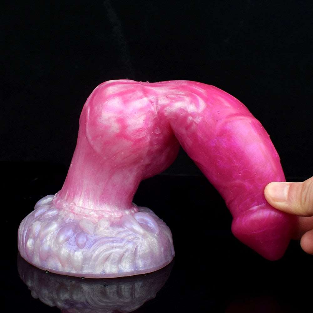 Azur- Realistic Dog Dildo, Canine with Huge Knot