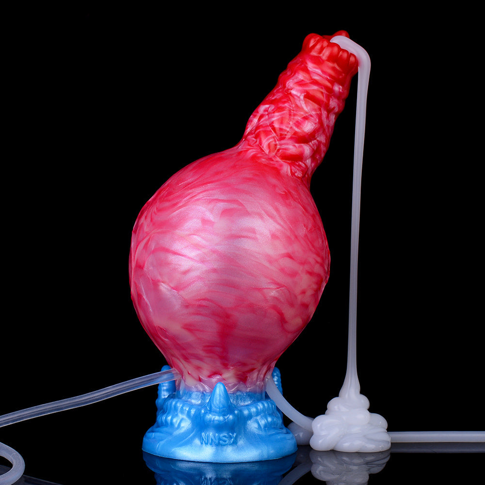 Darnell's Canine -  Blow-Up Dildo Fantasy Knot and Cum Tube