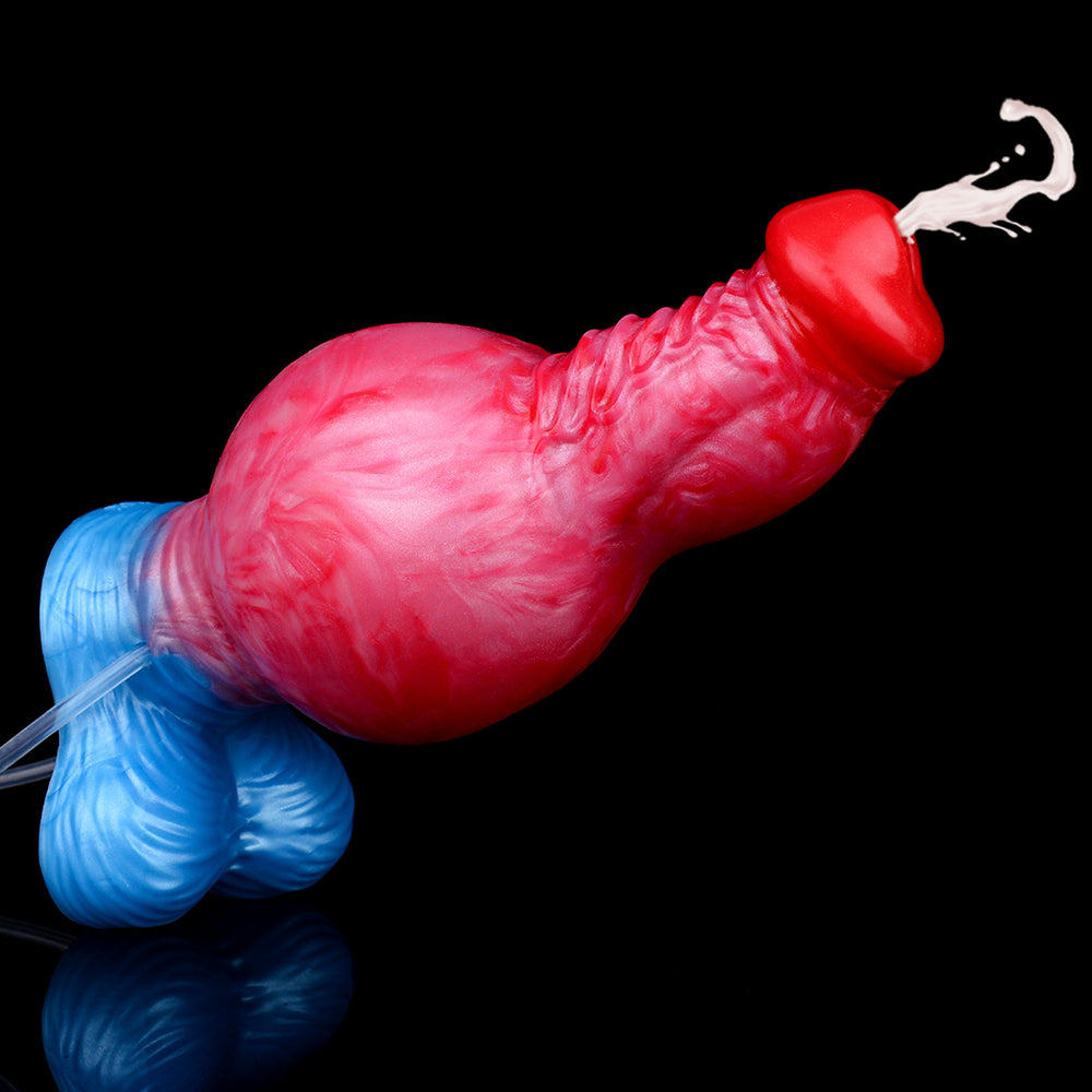 Giancarlo – Huge Knot Inflatable Dildo with Squirting Tube