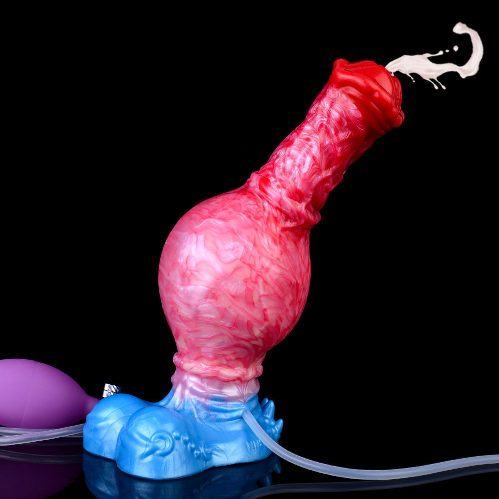 Filek's Equine – Huge Expandable Horse Dildo wtih Cum Tube
