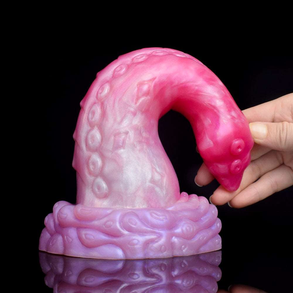 OSSIFLY - Curved Octopus Tentacle Dildo Fantasy Butt Plug