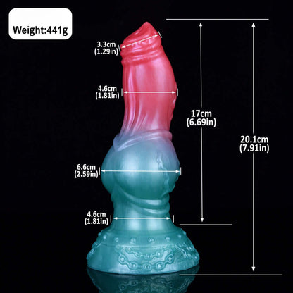 Berg - Curved Fantasy Dog with Huge Knot