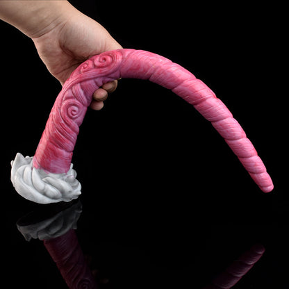 17- Inch TYRONIUS - Long Octopus Dildo, Thin Tentacle Butt Plug