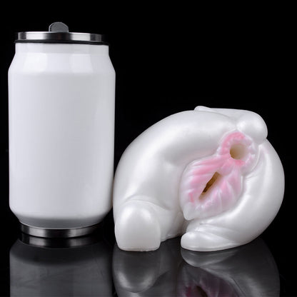 Snow Hare - Dual-Hole Animal Masturbator with Vibration