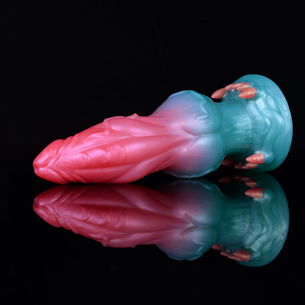 Augus the Alien Wolf- Animal Dildo with Large Knot and Demon Claws