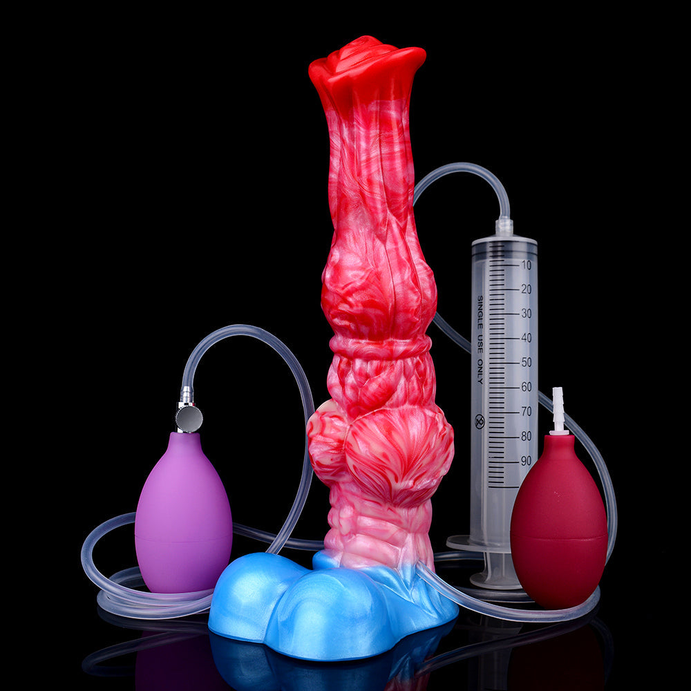 Venus's Horse Knot – Giant Inflating Fantasy Dildo
