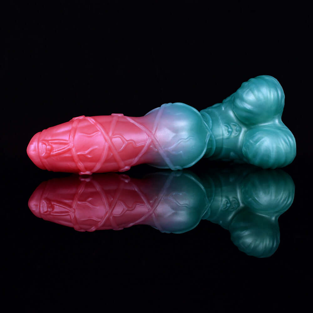 Lucien - Huge Fantasy Dog Dildo, Knotted Alien Sex Toy