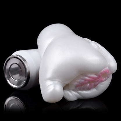 Snow Hare - Dual-Hole Animal Masturbator with Vibration