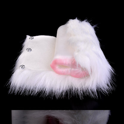 Sheepwool Furry Fleshlight – Dual-Hole Plush Pleasure