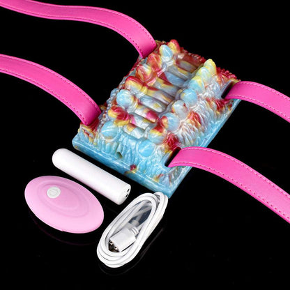 Lyris- Octopus Vibrating Grinder with Straps, Fantasy Humping Toy