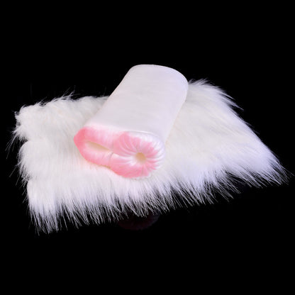 Sheepwool Furry Fleshlight – Dual-Hole Plush Pleasure