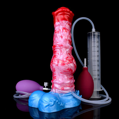 Filek's Equine – Huge Expandable Horse Dildo wtih Cum Tube