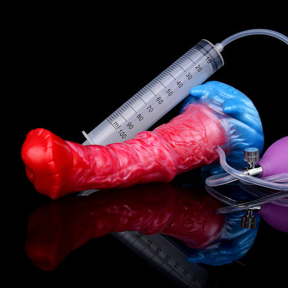 Gabriel’s Huge Equine – Inflating Dildo with Pump