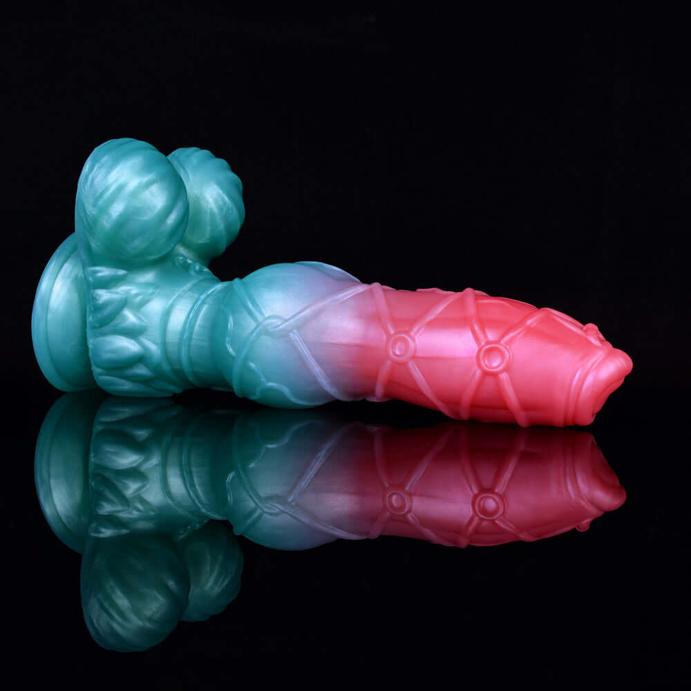 Lucien - Huge Fantasy Dog Dildo, Knotted Alien Sex Toy