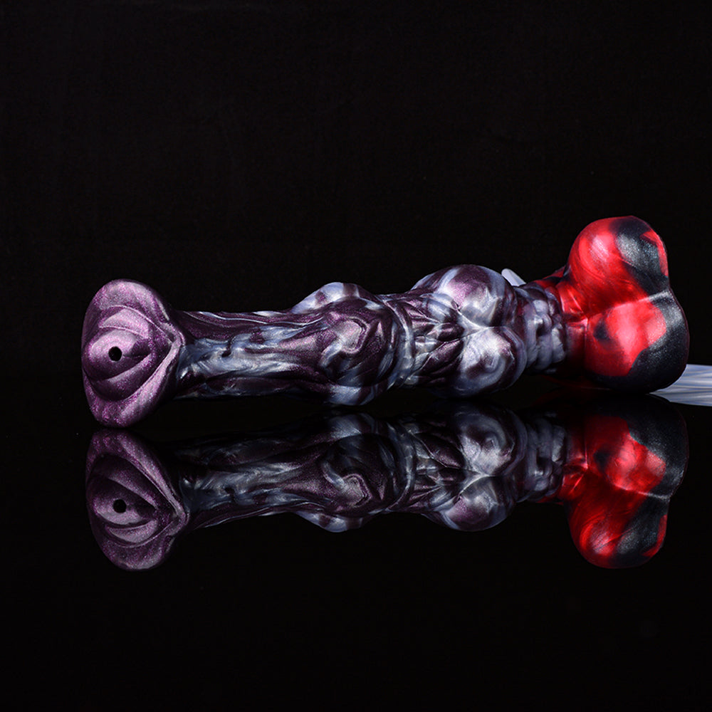 Waller – Squirting Horse Cock Dildo with Massive Knot