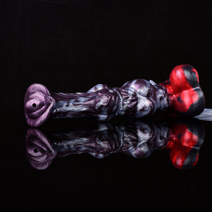 Waller – Squirting Horse Cock Dildo with Massive Knot