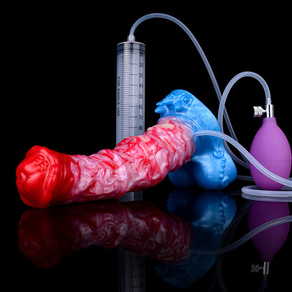 Filek's Equine – Huge Expandable Horse Dildo wtih Cum Tube