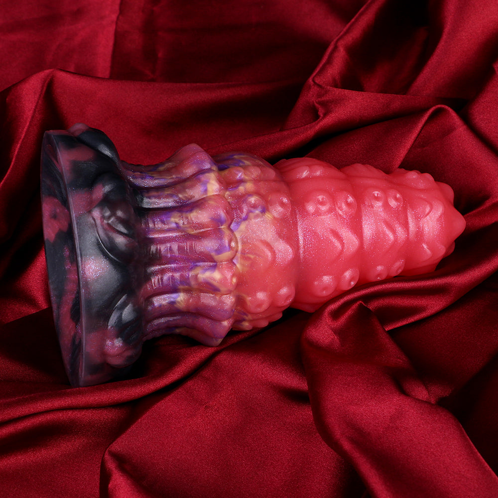 Sanja Fantasy Butt Plug – Ribbed Alien Anal Dildo