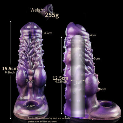 Wulfgar - Ribbed Fantasy Dog Penis Sheath Extender