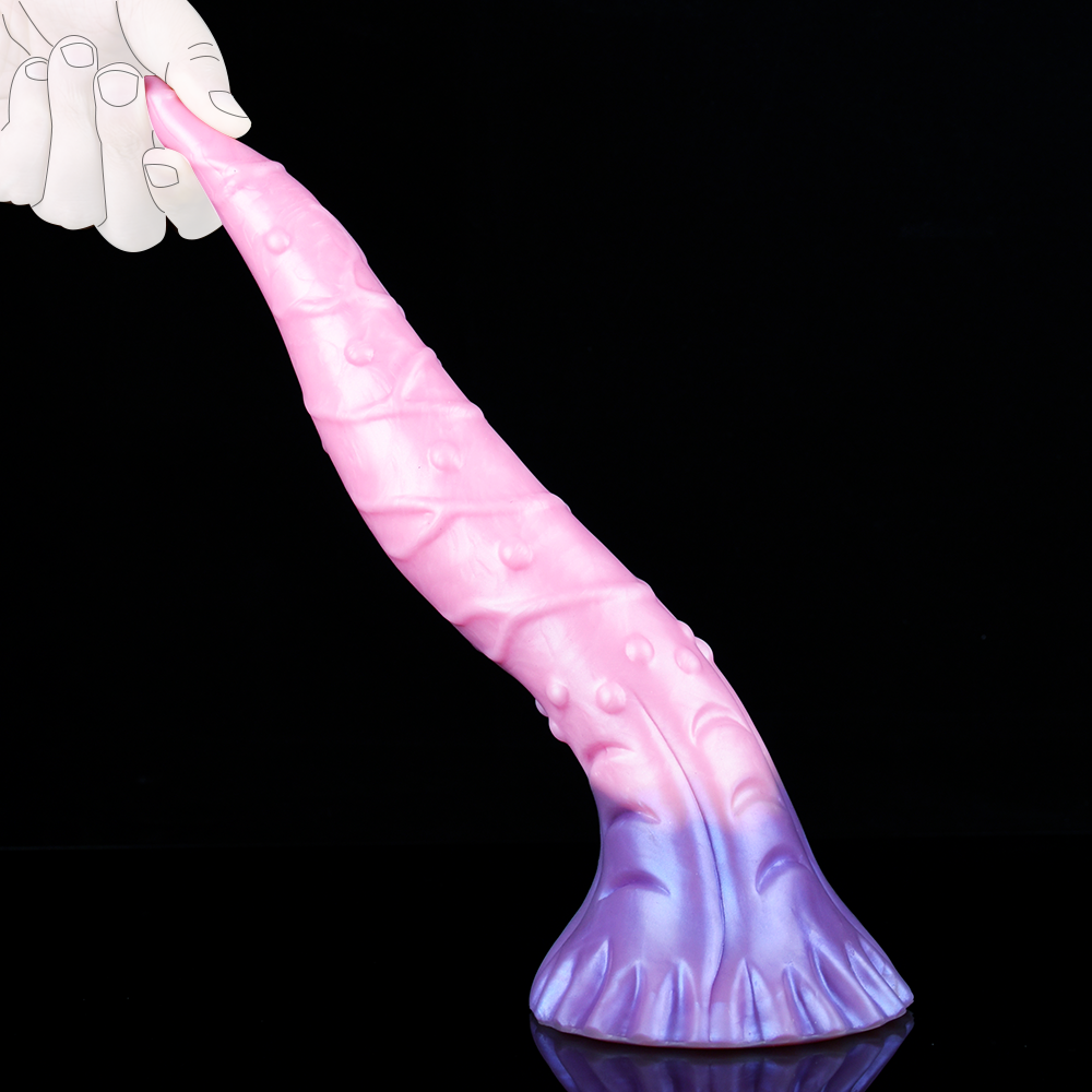 Tongue - Large Silicone Tentacle Dildo, Octopus Butt Plug