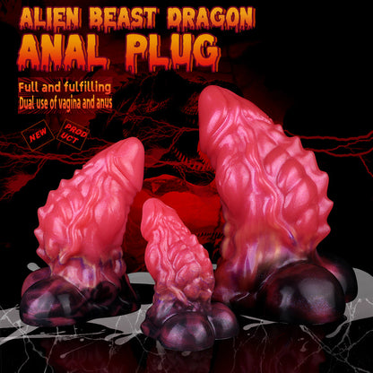 Zereth Curved Anal Dildo – Dragon Butt Plug Power