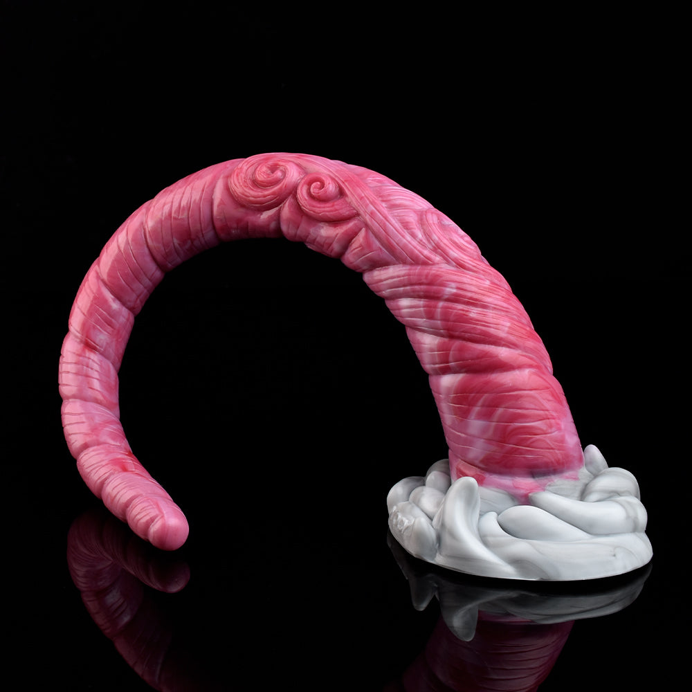 17- Inch TYRONIUS - Long Octopus Dildo, Thin Tentacle Butt Plug