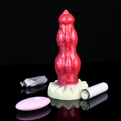 Dante - Double Knot Werewolf Vibrating Dildo