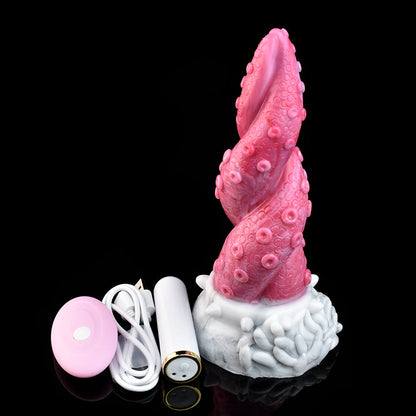 Jaxonius- Vibrating Octopus Tentacle Dildo, Fantasy Experience