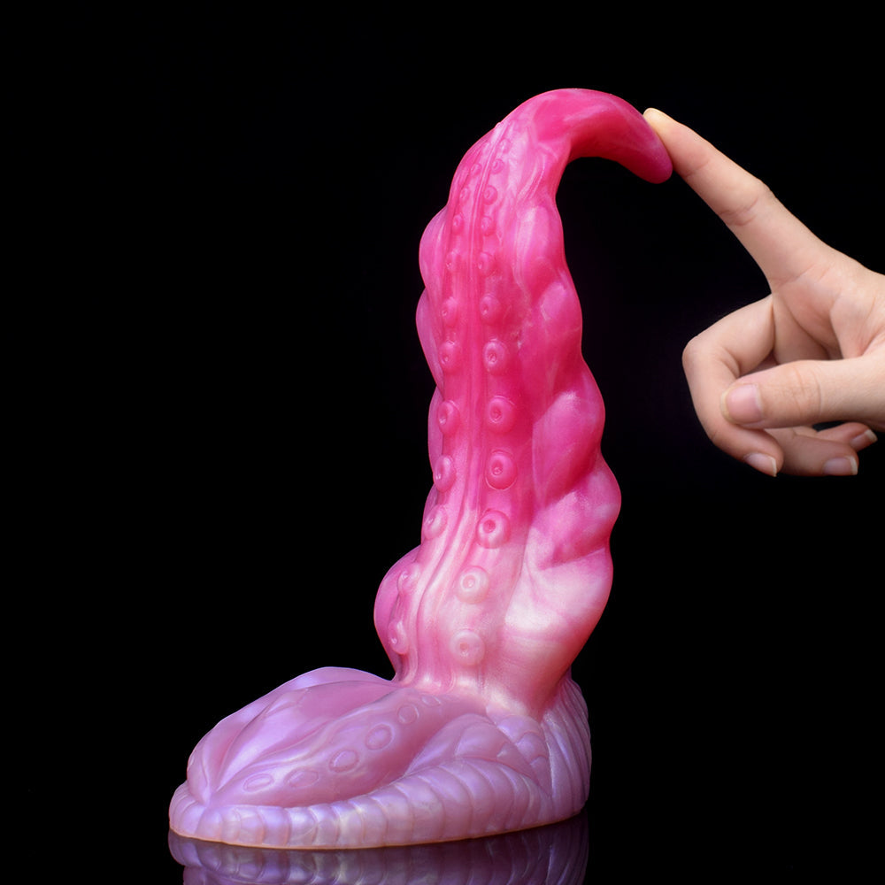 Aerin - Curved Octopus Dildo, Tentacle Butt Plug