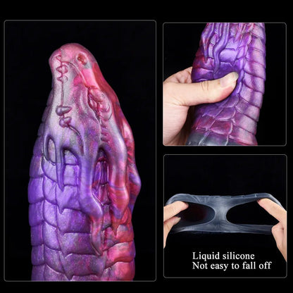 Adalinda - Noble Serpent Fantasy Sheath, Dragon Cock Sleeve