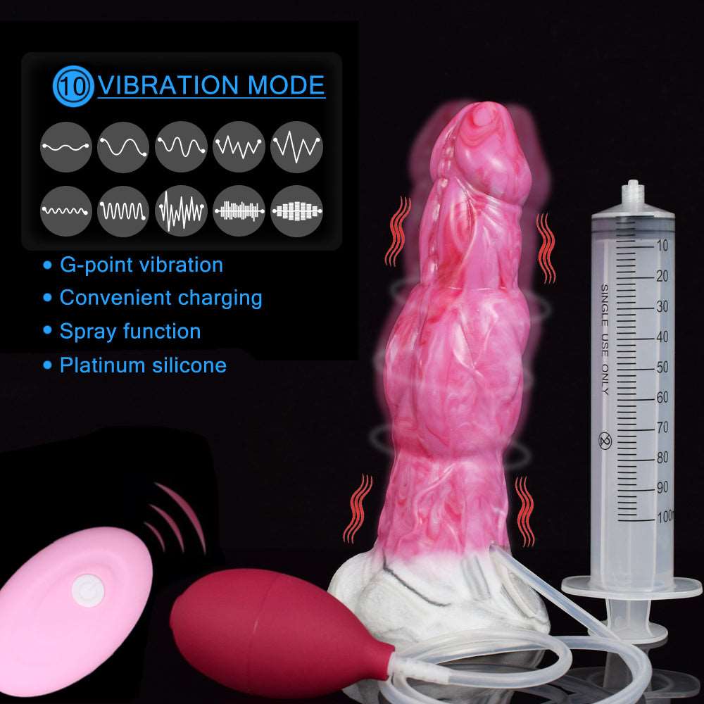 ACASTUS - Ejaculating Monster Vibrator with Luminous Effect