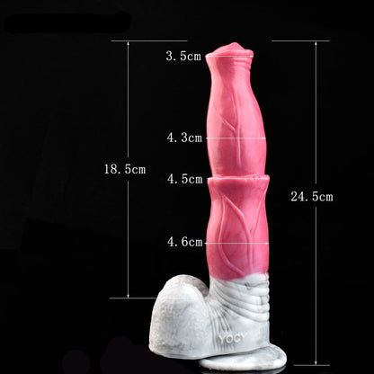 CHIRON - Vibrating Horse Dildo, Strap-On Option