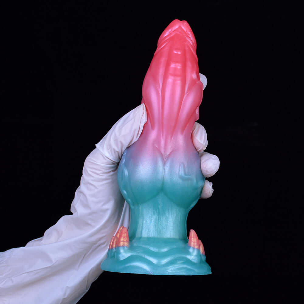 Augus the Alien Wolf- Animal Dildo with Large Knot and Demon Claws