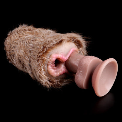 Spinning Elk Furry Fleshlight Dual-Hole Stroker