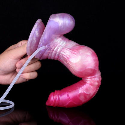 Graand, Giant Ejaculating Dog Dildo with Huge Knot, Realistic Canine