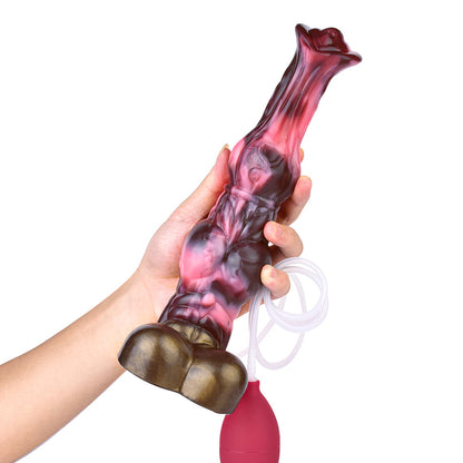 Filipe - Squirting Horse Dildo with Large Knot