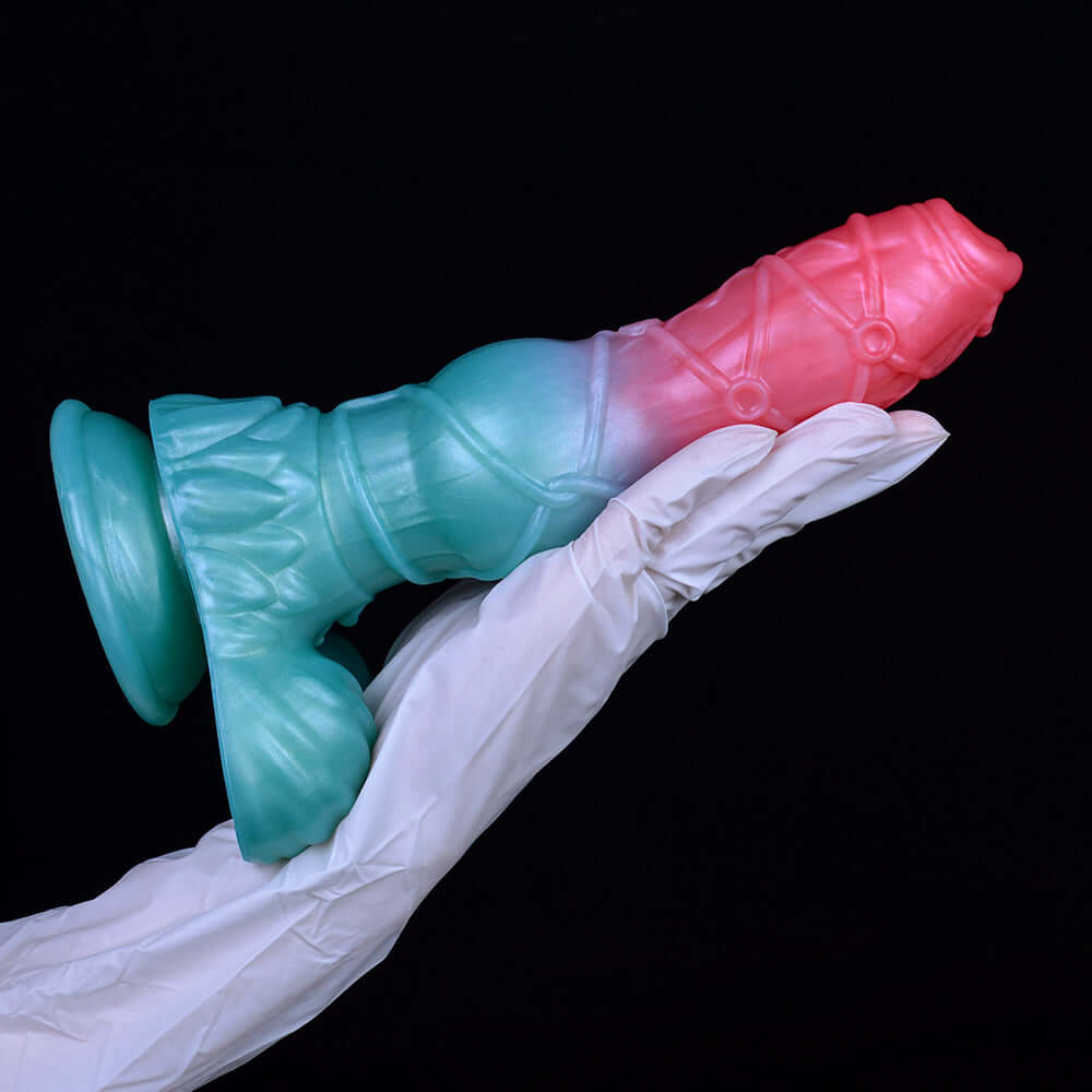 Lucien - Huge Fantasy Dog Dildo, Knotted Alien Sex Toy