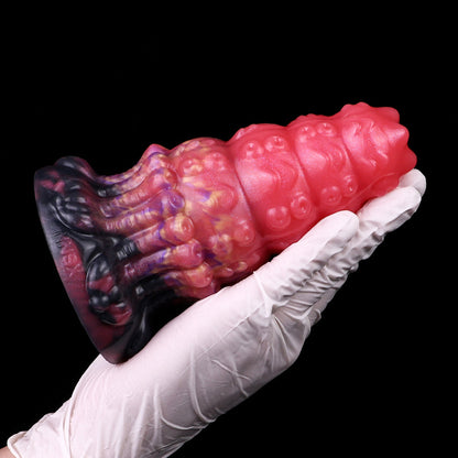 Sanja Fantasy Butt Plug – Ribbed Alien Anal Dildo