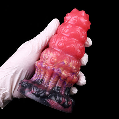 Sanja Fantasy Butt Plug – Ribbed Alien Anal Dildo