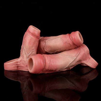 Umar Sleeve – Realistic Cock Extender w/ Scrotum Ring