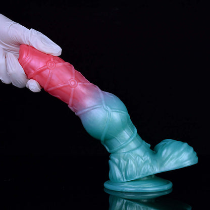 Lucien - Huge Fantasy Dog Dildo, Knotted Alien Sex Toy