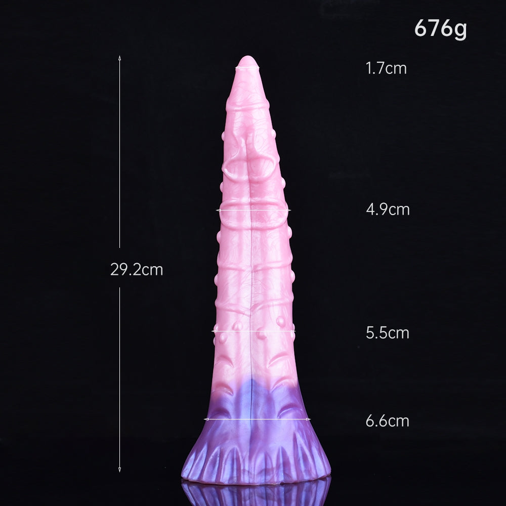 Tongue - Large Silicone Tentacle Dildo, Octopus Butt Plug
