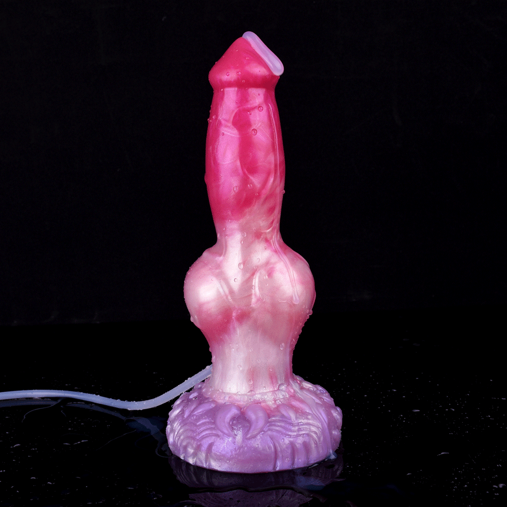 Azur- Realistic Dog Dildo, Ejaculating Canine with Huge Knot