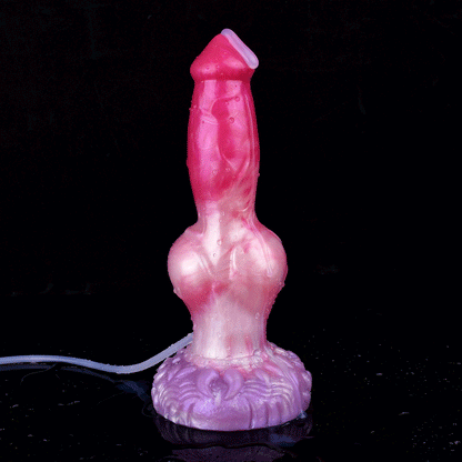 Azur- Realistic Dog Dildo, Ejaculating Canine with Huge Knot