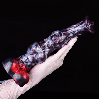 Waller – Squirting Horse Cock Dildo with Massive Knot