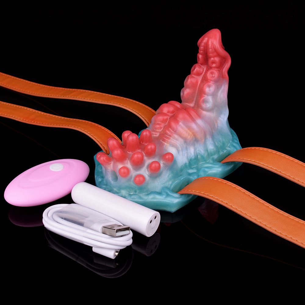 Dione - Strap On Grinder Sex Toy + Vibrator