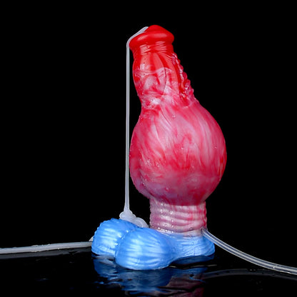 Giancarlo – Huge Knot Inflatable Dildo with Squirting Tube